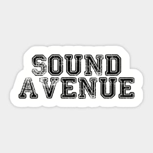 Sound Avenue (College Logo) Sticker